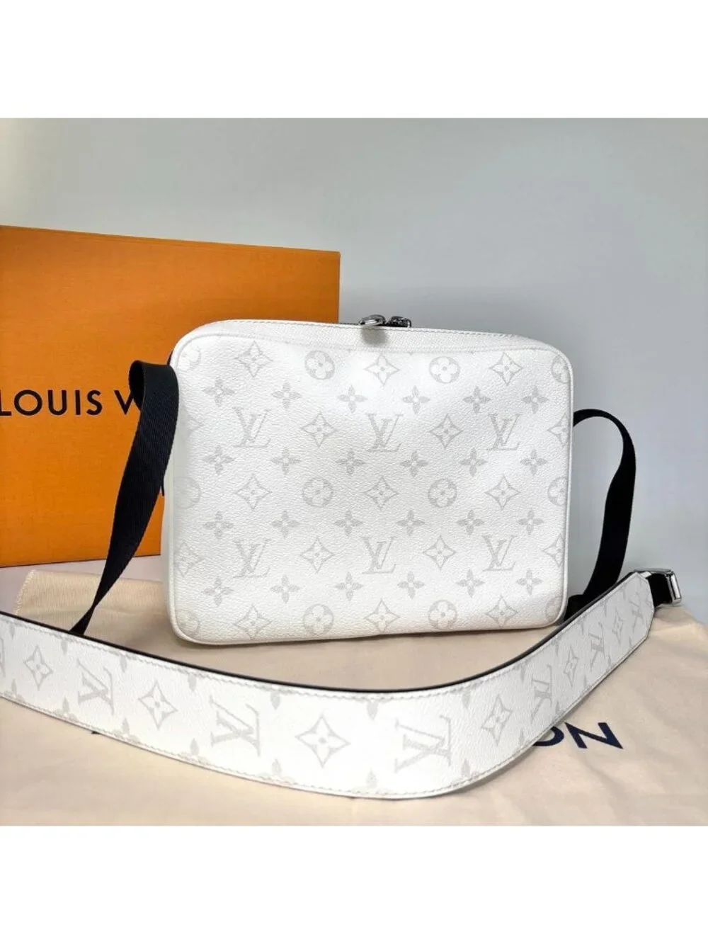 Louis Vuitton Taigarama Outdoor Messenger PM Shoulder Bag
